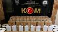 1498 litre etil alkol ve 112 bin metre sigara kağıdı ele geçirildi