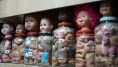Kocaeli'de 5 bin oyuncak bebek kafası sergileniyor