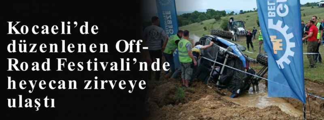 Kocaeli’de düzenlenen Off-Road Festivali’nde heyecan zirveye ulaştı 9