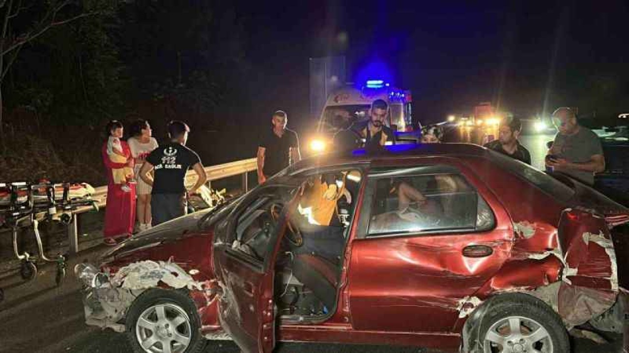 4 aracın karıştığı zincirleme kazada 6 kişi yaralandı 3
