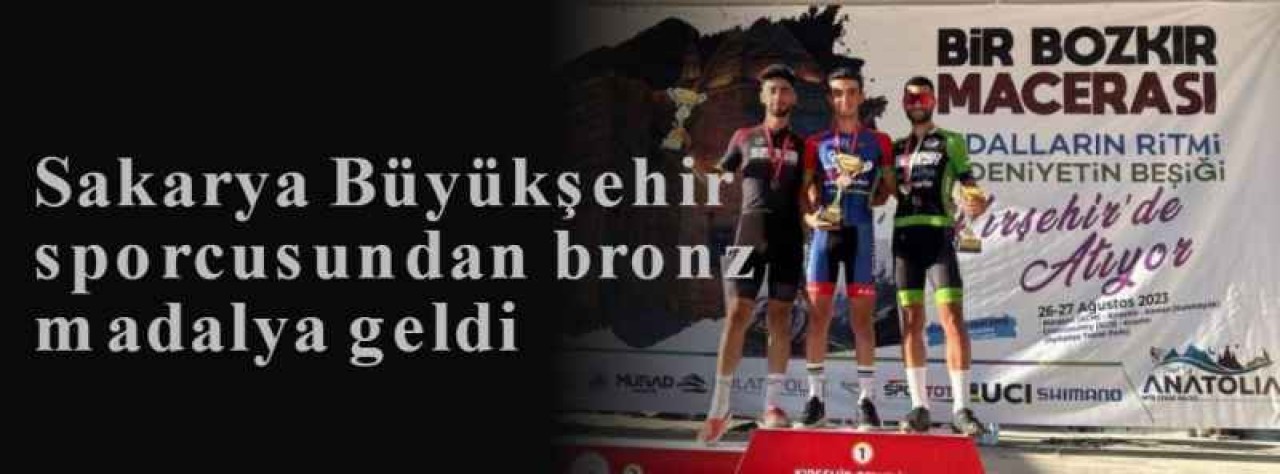 Sakarya Büyükşehir sporcusundan bronz madalya geldi 5