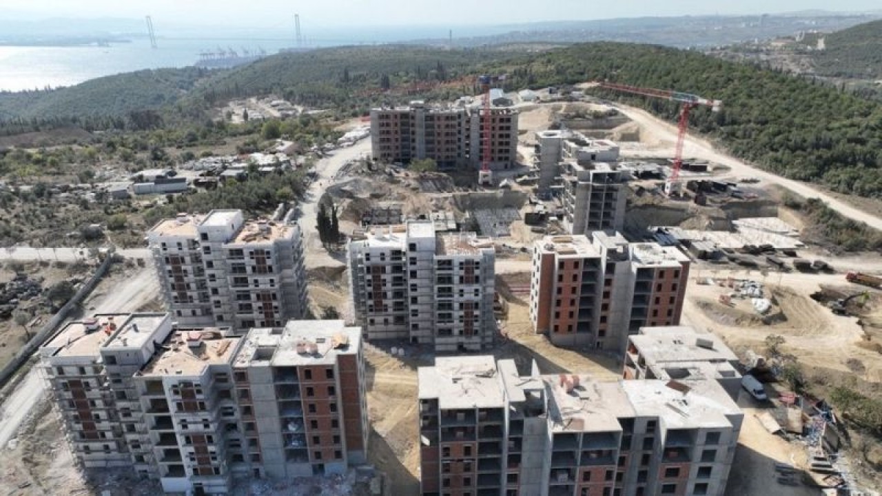 Kocaeli Haber: Tavşancıl'da TOKİ konutları hızla yükseliyor 2