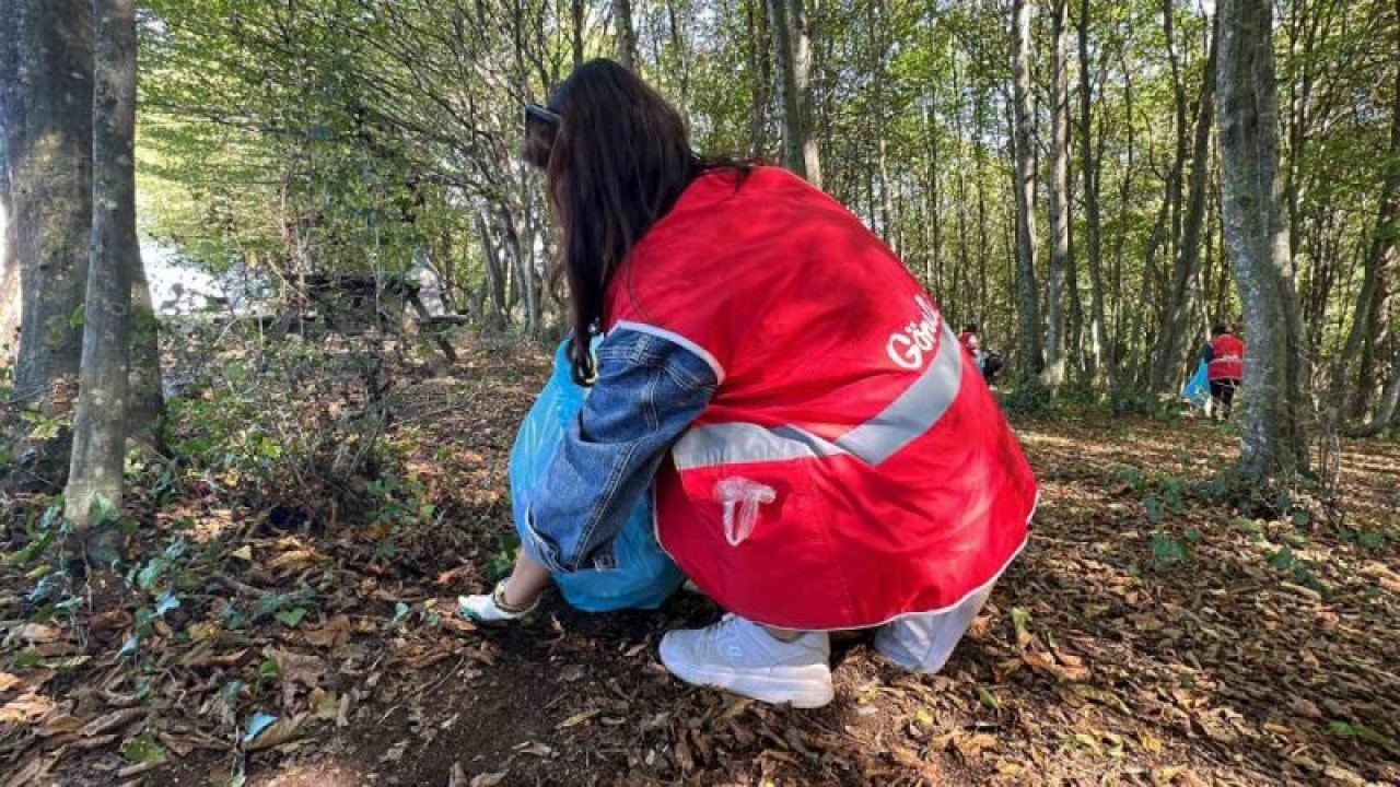 Düzce Haber: Öğrenciler Torba Torba Poşet Topladı 3