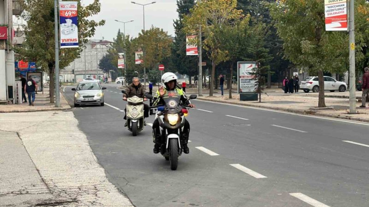 Motosiklet denetiminde ceza yağdı 9