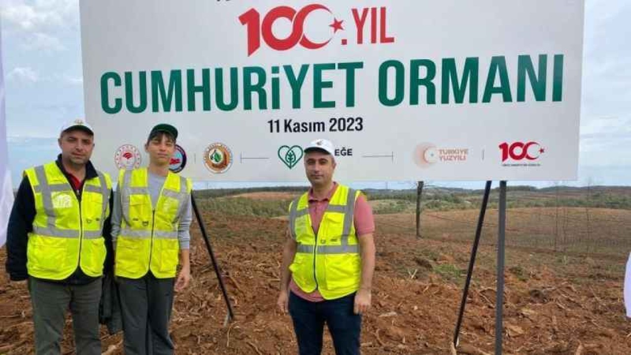 Sürdürülebilir Dünya İçin 500 Fidan 2