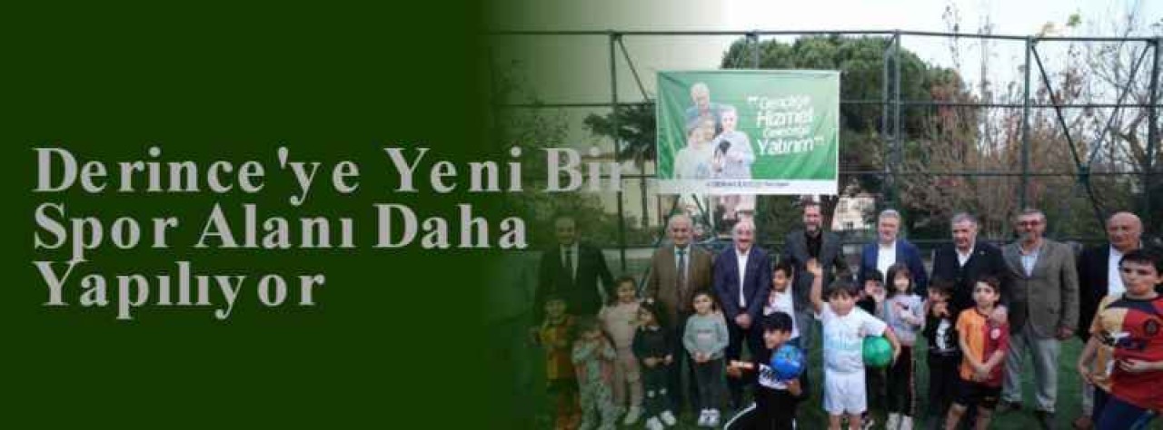 Derince'ye Yeni Bir Spor Alanı Daha Yapılıyor 4