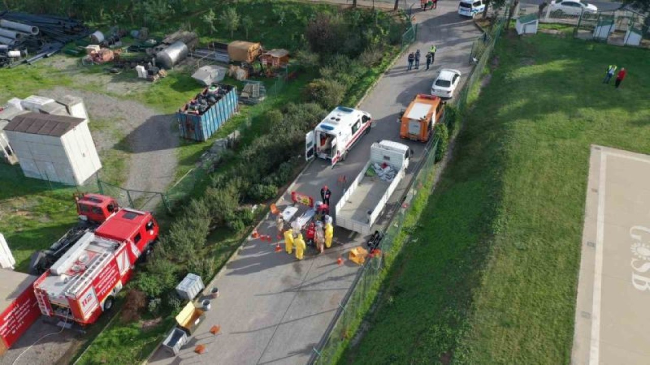 Kocaeli’de tatbikat yapıldı 3