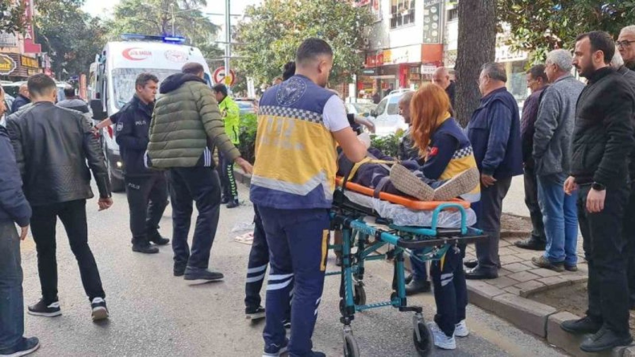 Minibüsle Motosiklet Çarpıştı 2