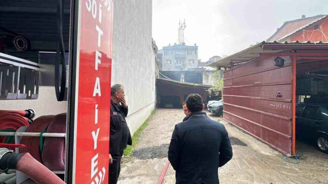 Metruk binada çıkan yangın araç sahiplerini korkuttu 6