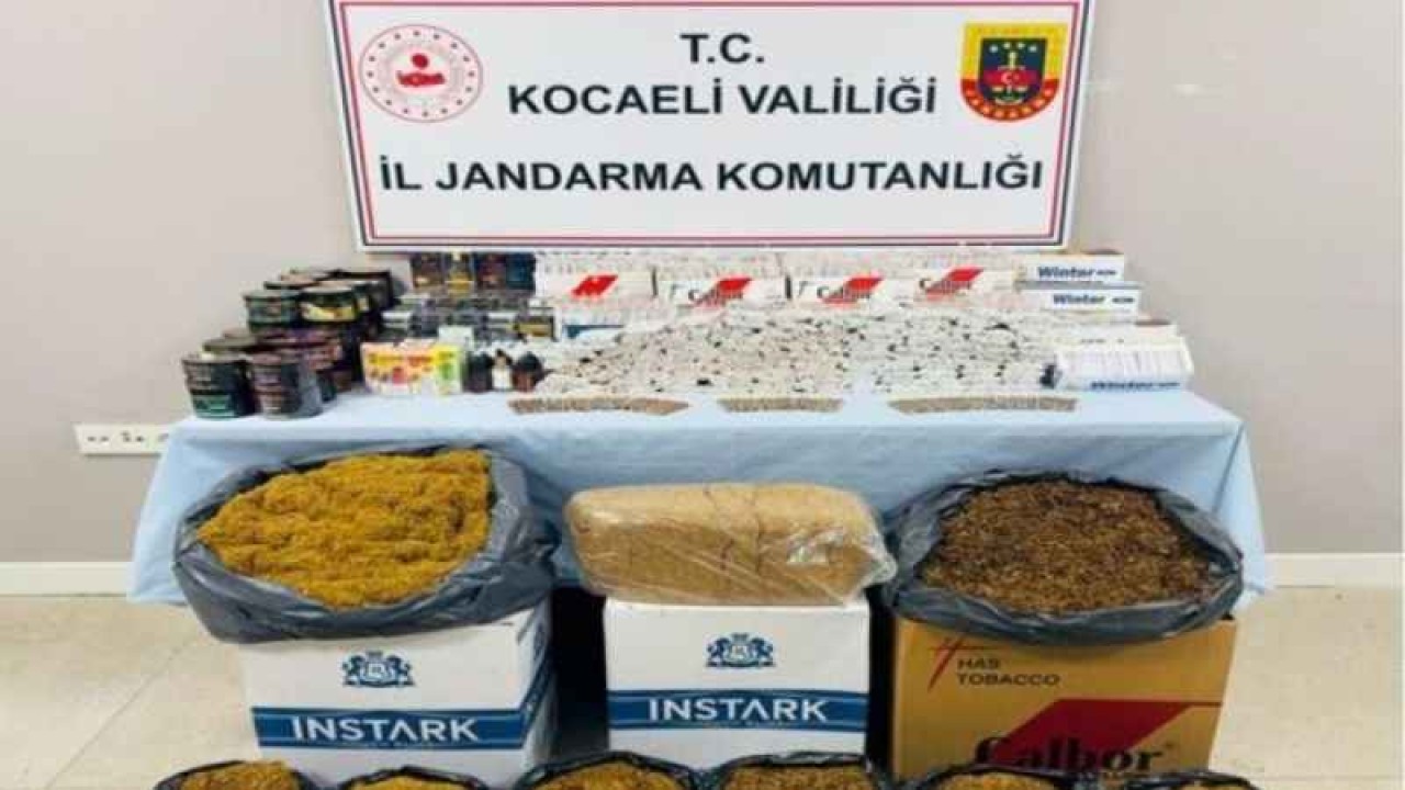 Kocaeli’de kaçak 13 bin 440 dolu makaron ile 467 elektronik sigara ele geçirildi 2