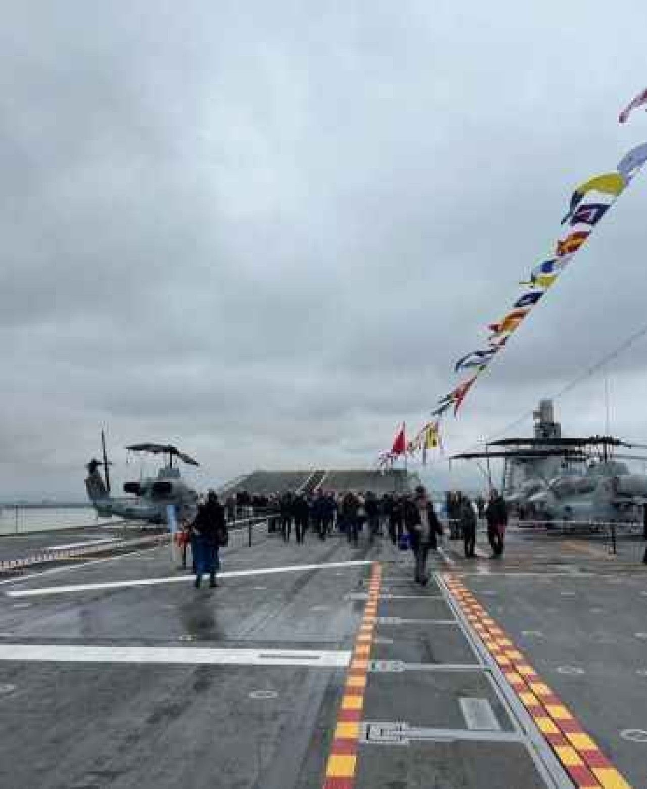 TCG Anadolu tüm heybetiyle havadan görüntülendi 7