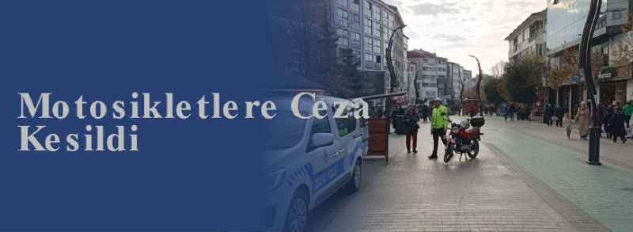 Motosikletlere Ceza Kesildi 7