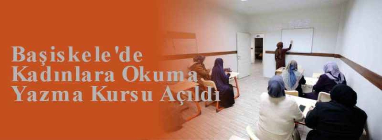 Başiskele'de Kadınlara Okuma Yazma Kursu Açıldı 5