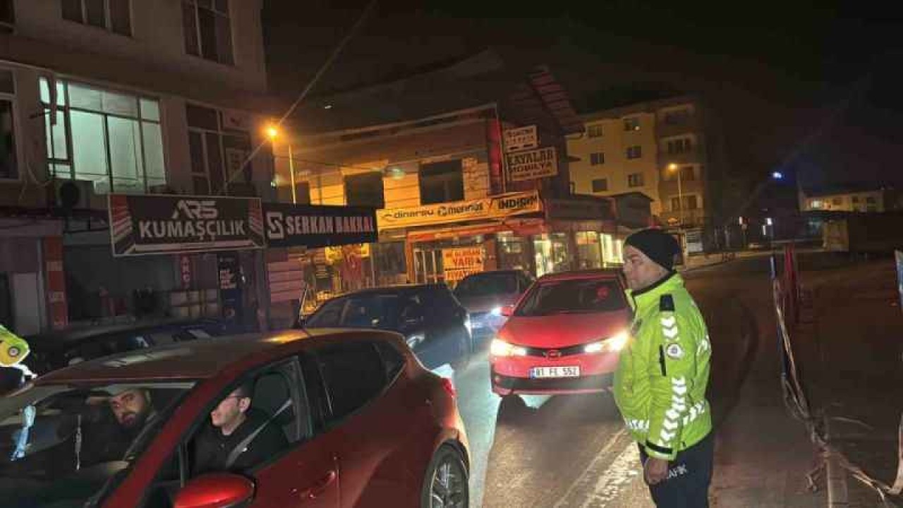 Düzce'de 31 Aracın 25’ine 22 Bin Lira Ceza 5
