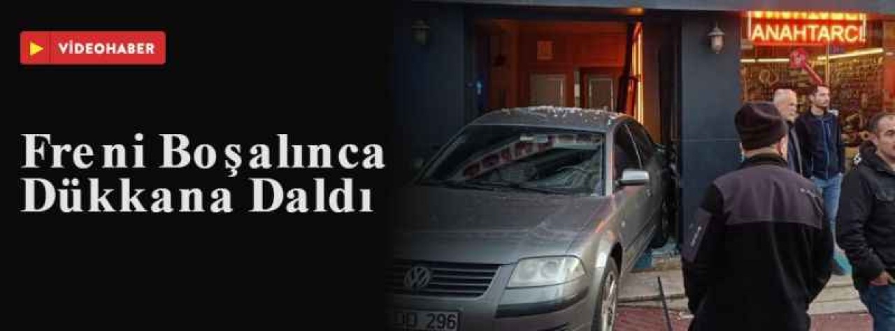 Freni Boşalınca Dükkana Daldı 7
