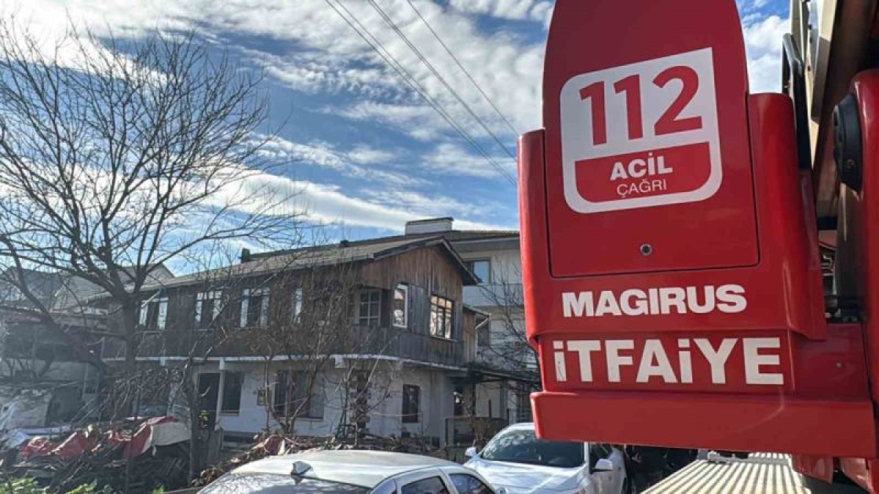 Ahşap Çatı Alev Alev Yandı 5