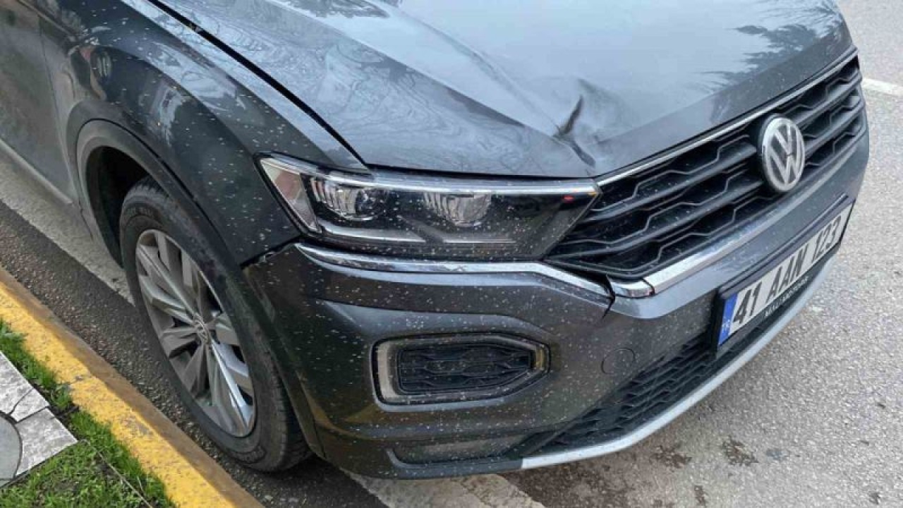 Otomobilin çarptığı kadın yaralandı 4