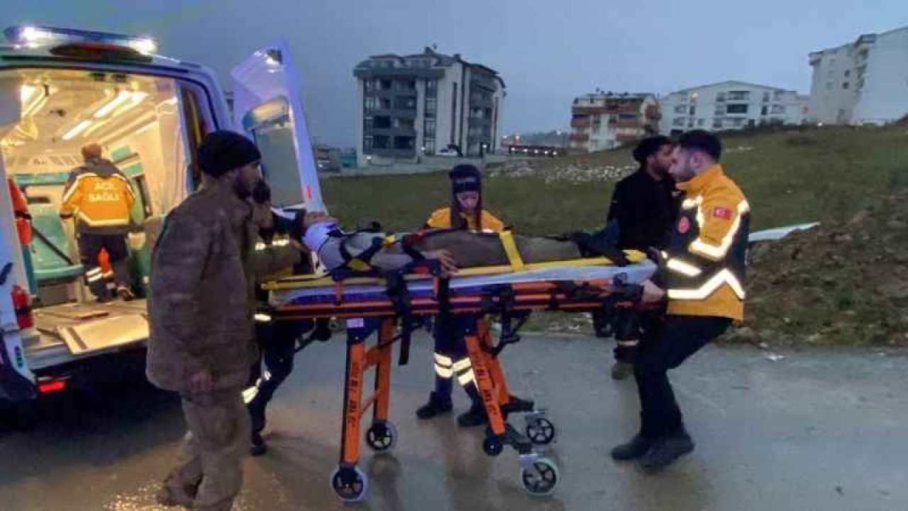 Kocaeli'de Araç Araziye Uçtu 5