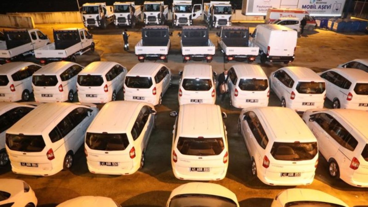 İzmit Belediyesi araç filosunu büyütmeye devam ediyor 3