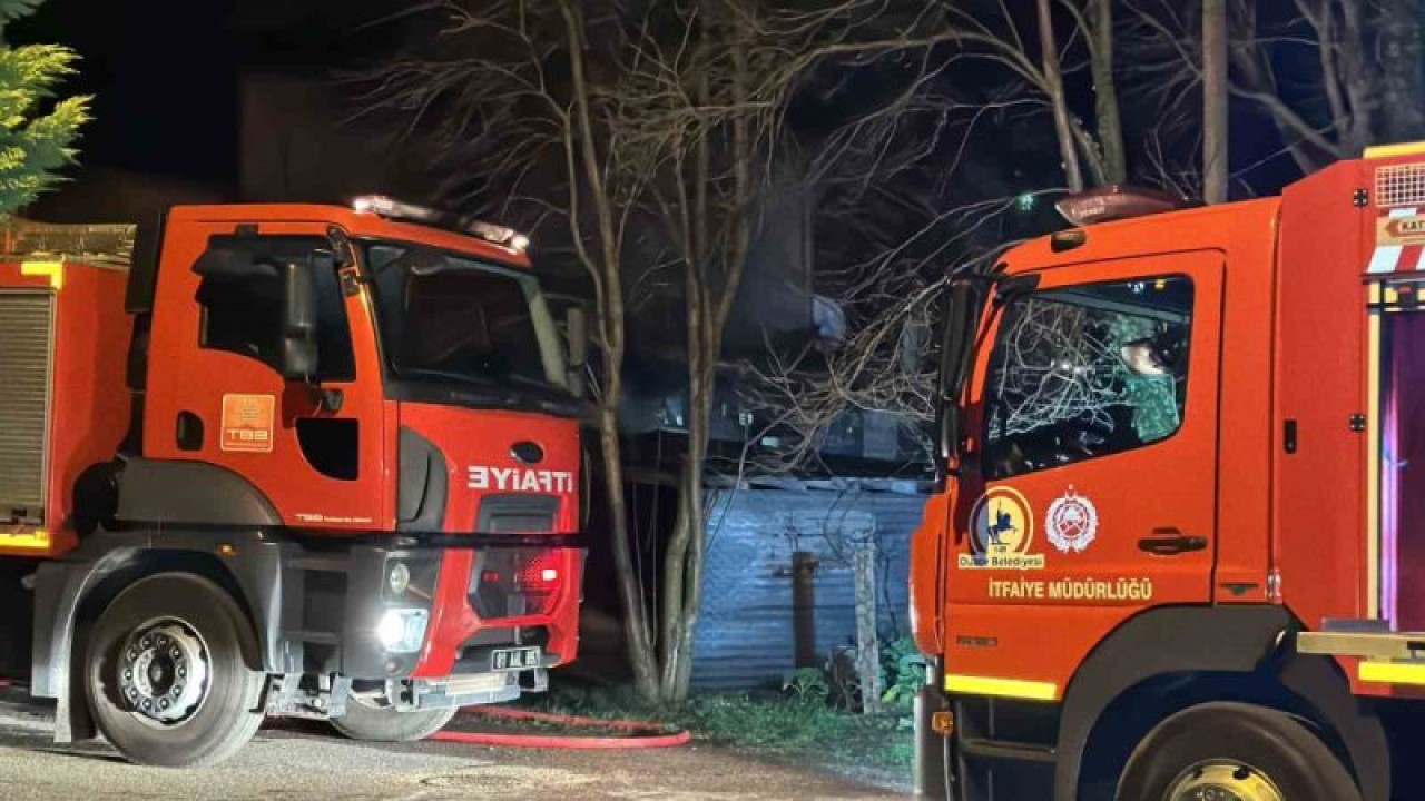 Düzce’de Tek Katlı Evde Çıkan Yangında 1 Kişi Öldü! 11