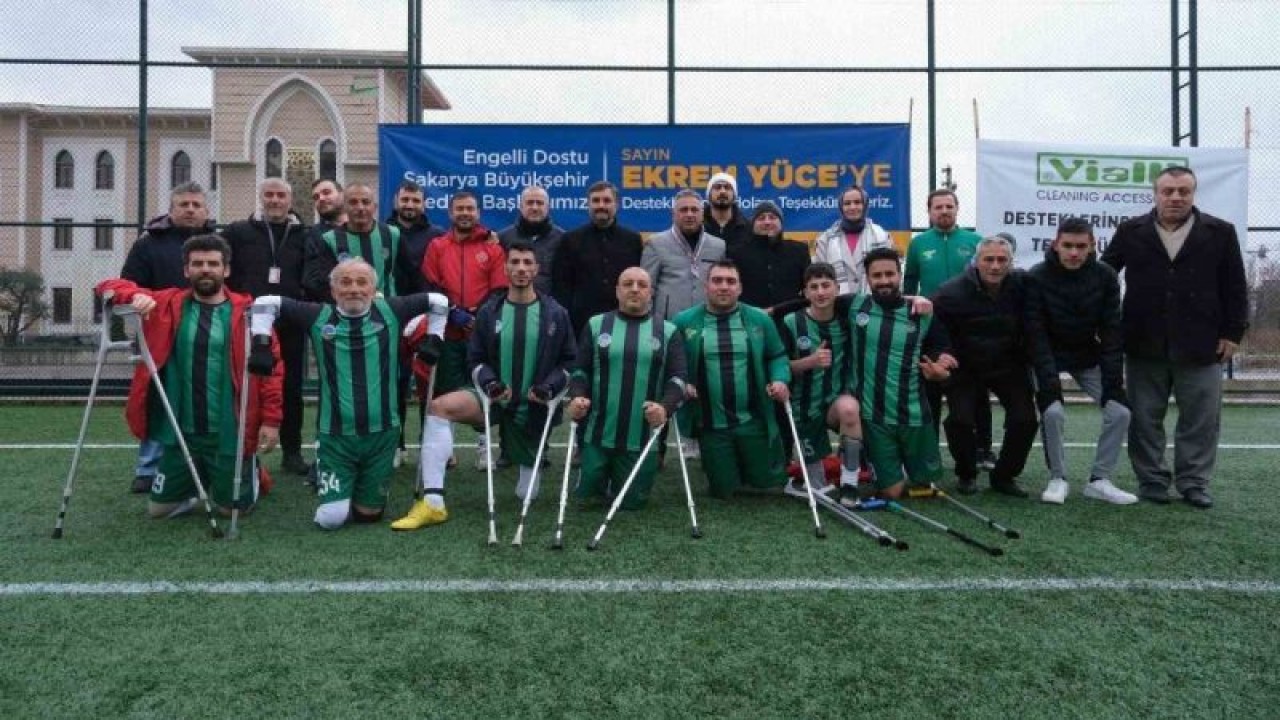 Sakarya Büyükşehir Ampute Futbol Takımı Evinde Rüzgar Gibi Esti! 2