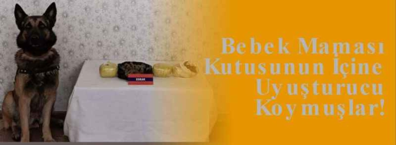 Bebek Maması Kutusunun İçine Uyuşturucu Koymuşlar! 3