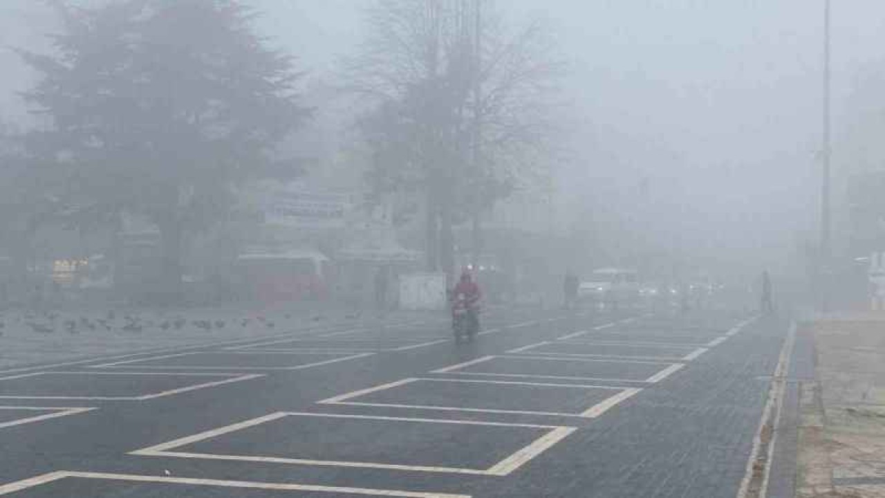 Düzce'de Sis Yoğun 4