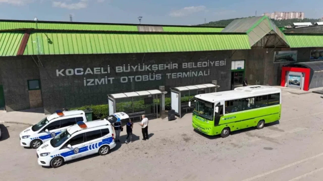 Kocaeli'de Ulaşım Araçlarına Sıkı Denetim... 4
