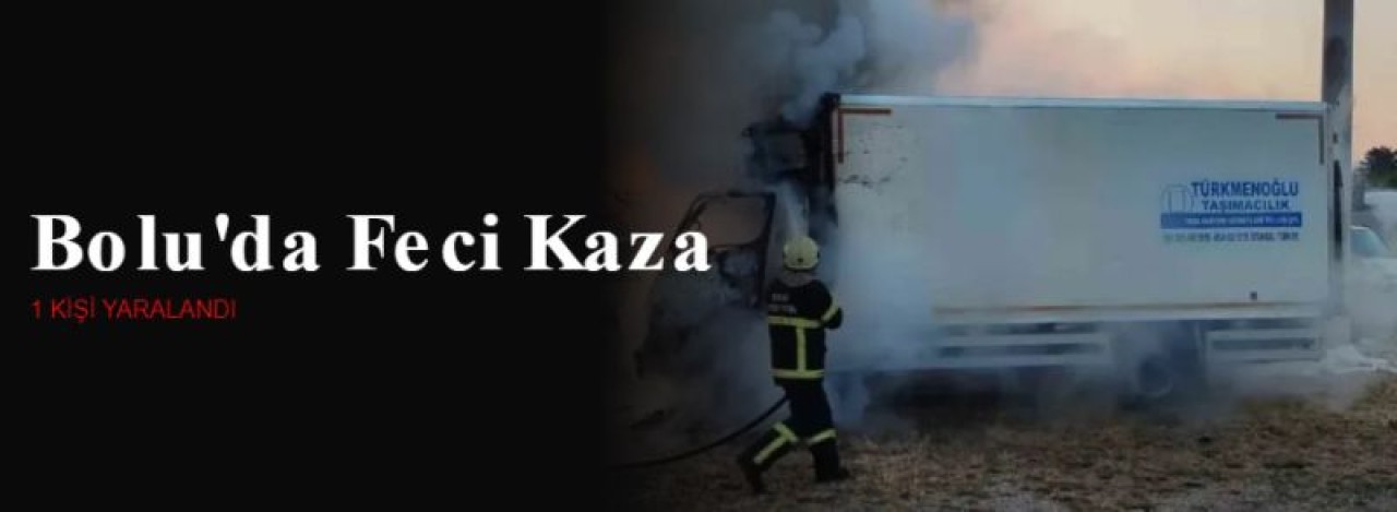 Bolu'da Feci Kaza 7