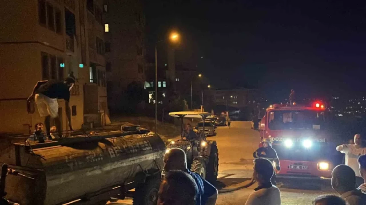 Düzce’de Örtü Yangını Büyümeden Söndürüldü 9