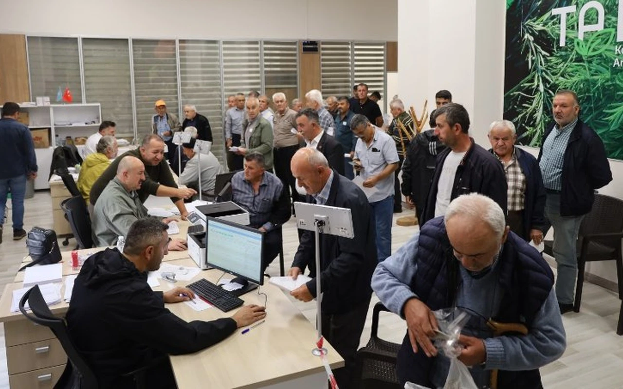 Kocaeli çiftçiler tohum desteğine ilgi gösteriyor