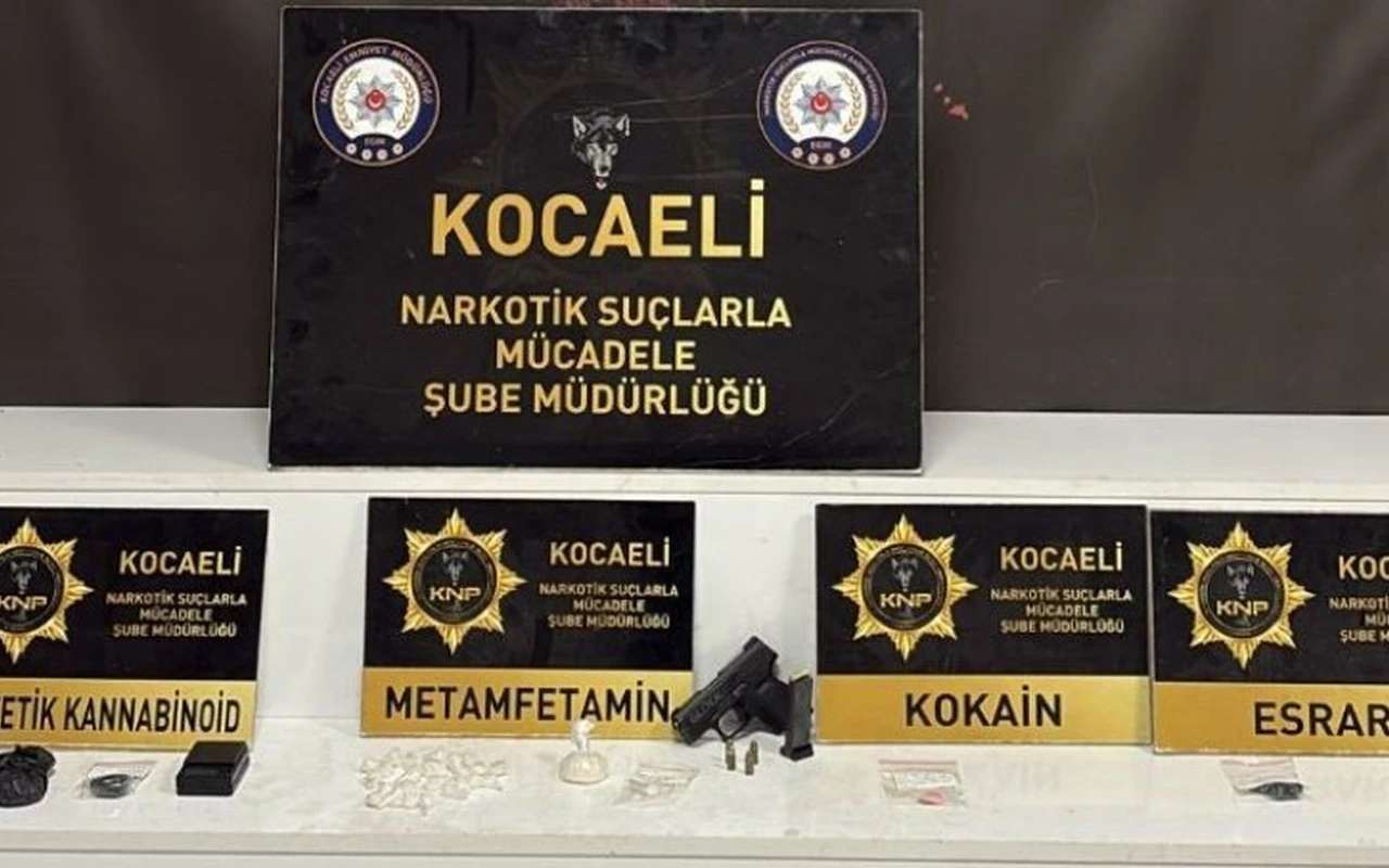 Kocaeli'de uyuşturucu operasyonunda 6 kişi tutuklandı