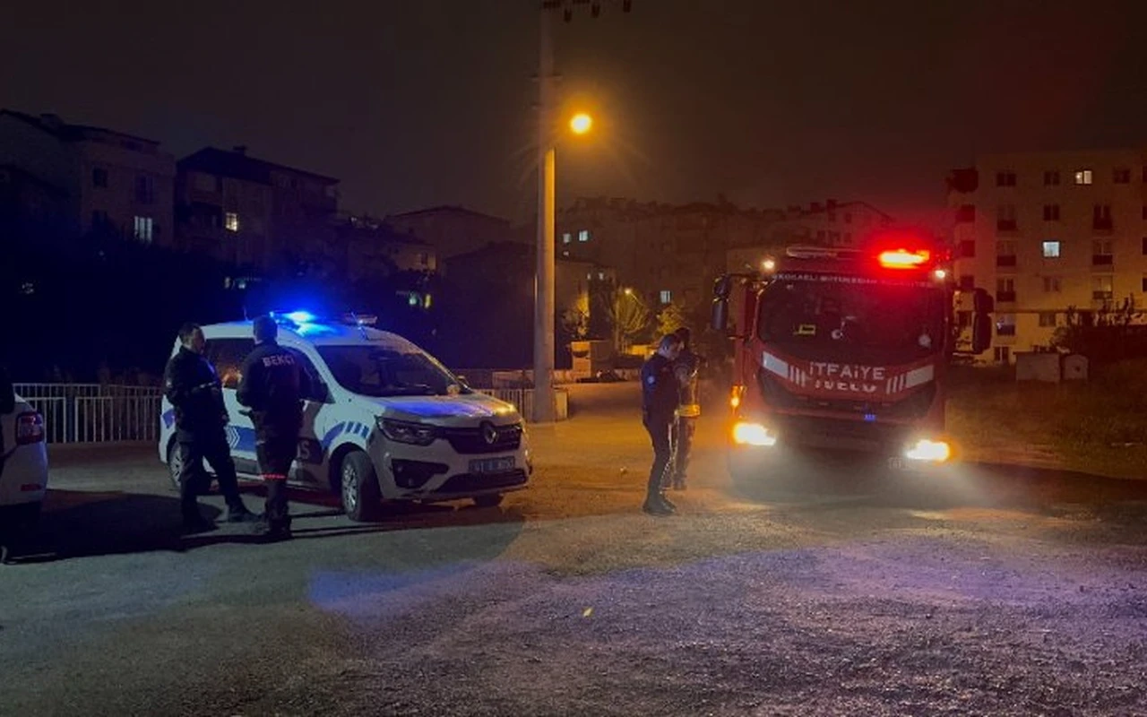 Kocaeli'de kablo hırsızı kaçtı