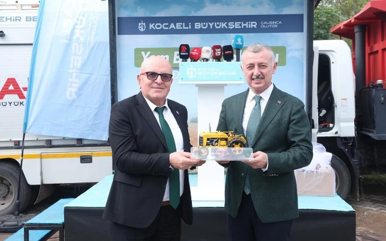 Kocaeli 3500 çiftçiye yem tohumu dağıttı