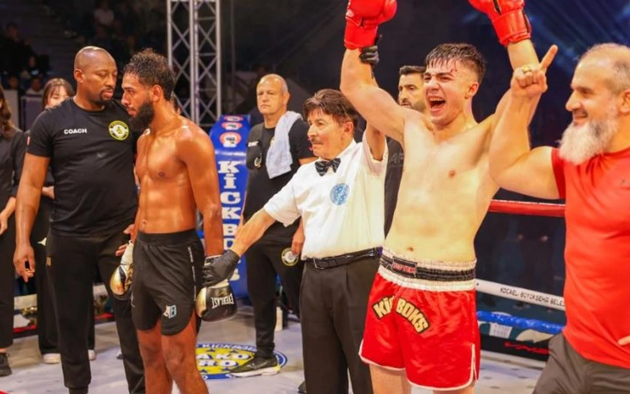 Kocaeli'de uluslararası kick boks şampiyonası sona erdi