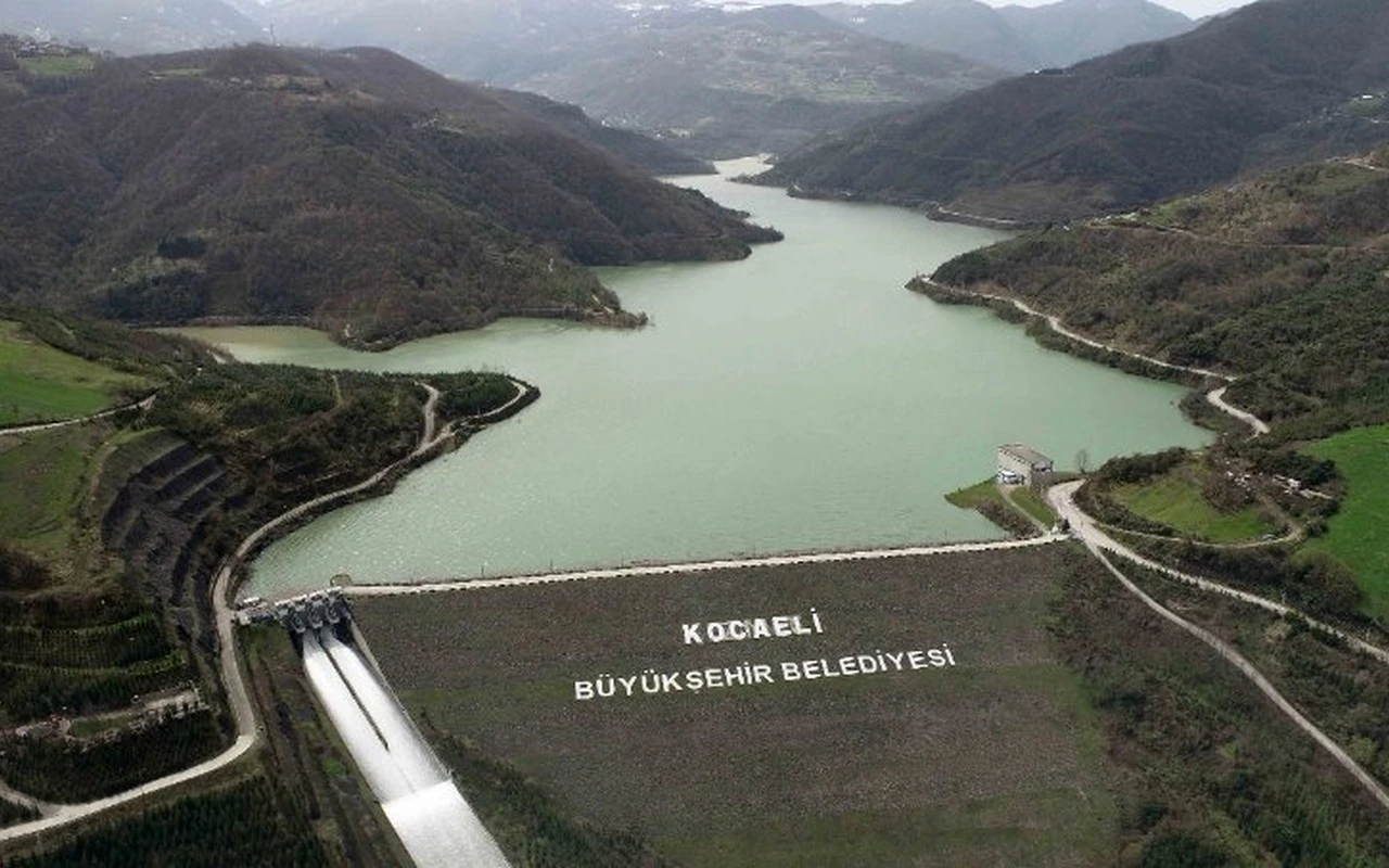 Yuvacık Barajı su seviyesi düştü