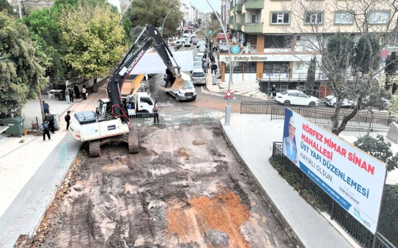 Körfez’de 28 sokak yenilenecek