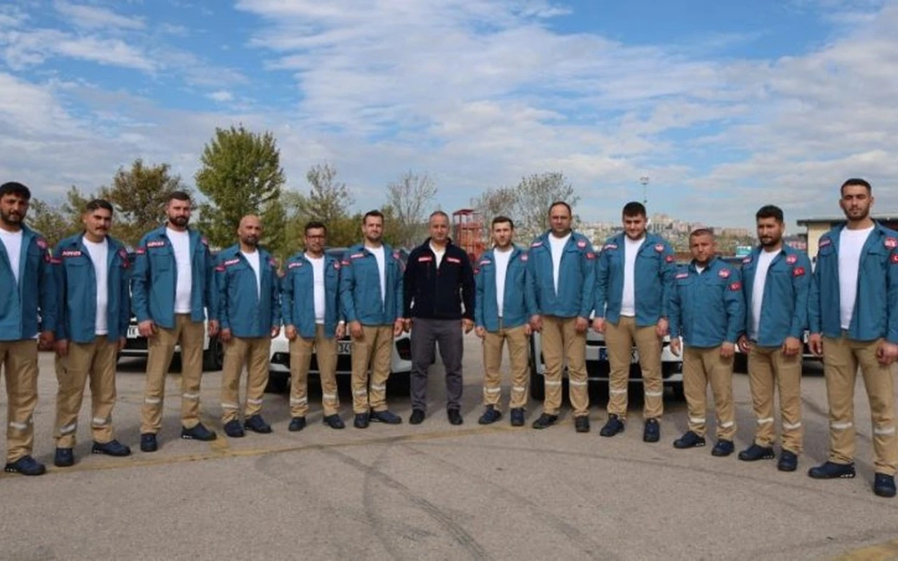 Kocaeli belediyesi saha ekibi kurdu