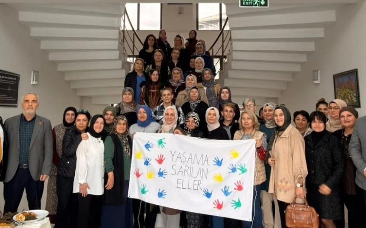 KARMEK kursiyerleri Uras Ege için etkinlik düzenledi