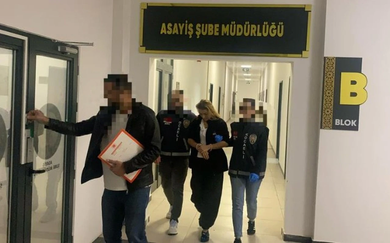 Gebze'de 300 bin TL değerinde hırsızlık yapan kadın yakalandı