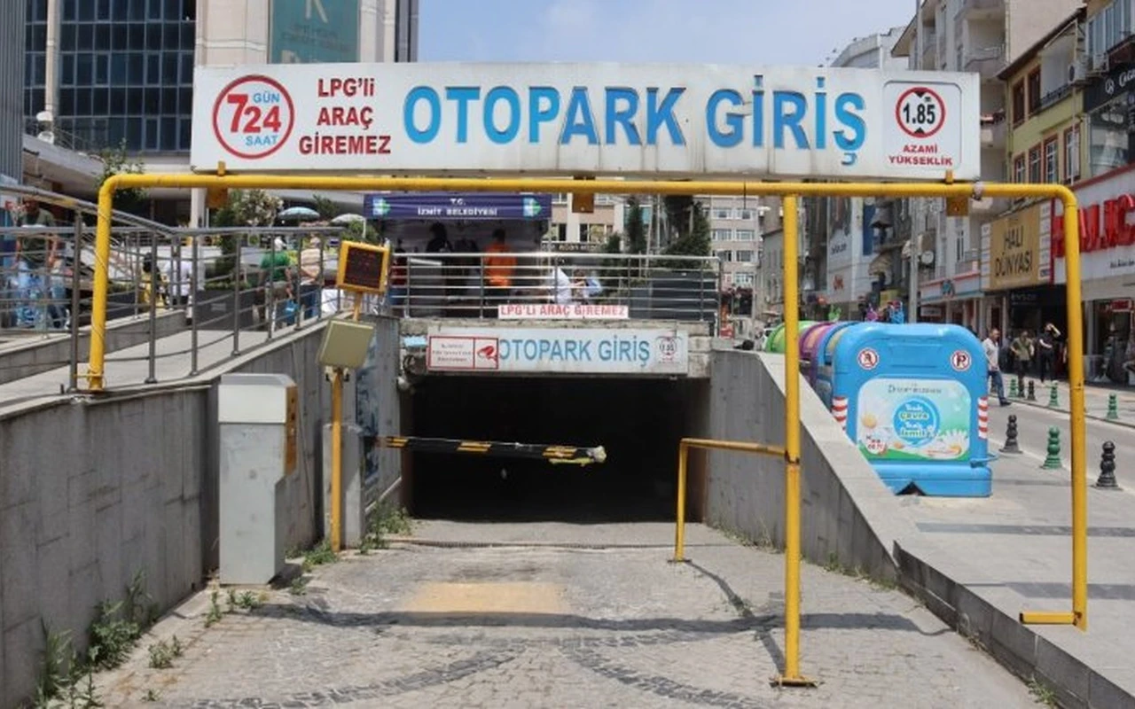 İzmit belsa otoparkı ihalesi yapacak