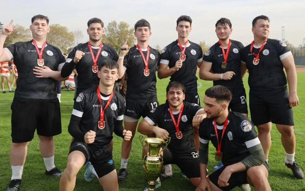 Körfez Gençlerbirliği ragbi şampiyonu oldu