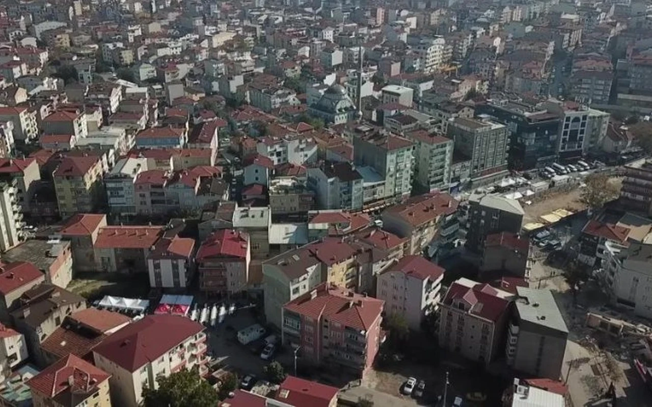 Gebze'de riskli binalara detaylı ölçüm yapılıyor