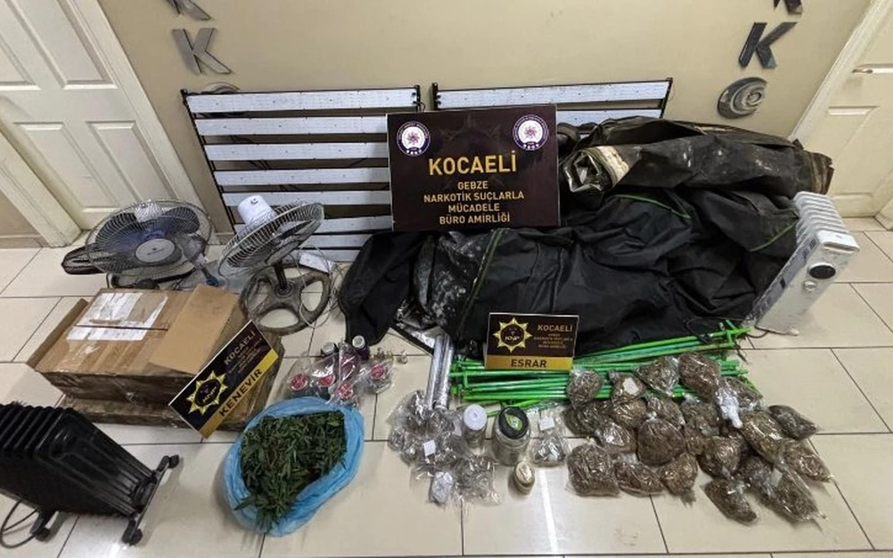 Kocaeli'de narkotik operasyonunda 75 şüpheli yakalandı