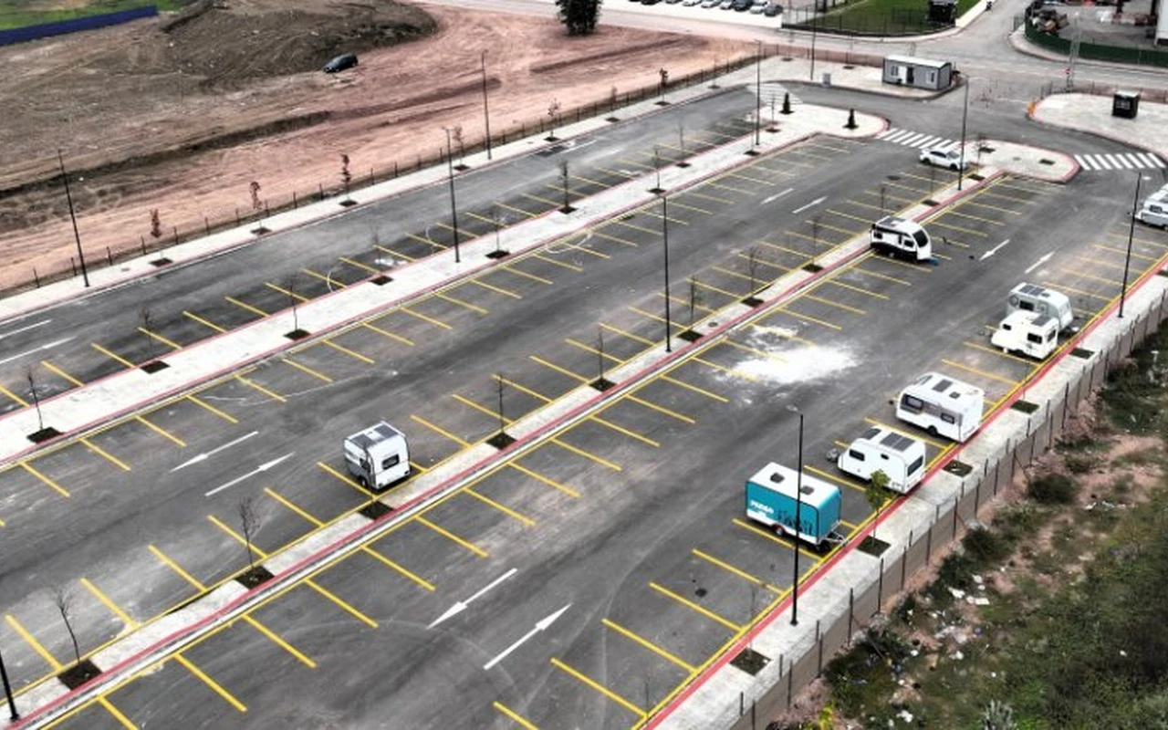 Kocaeli karavan parkı Kartepeye açıldı
