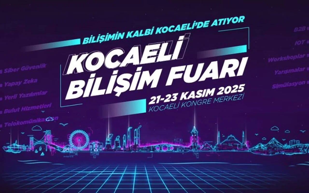 Kocaeli bilişim fuarı dijital dönüşümü konuşacak