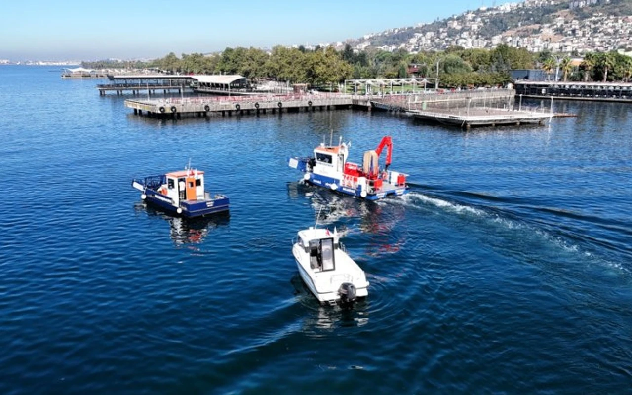 Kocaeli deniz temizliğinde 7090 metreküp atık topladı