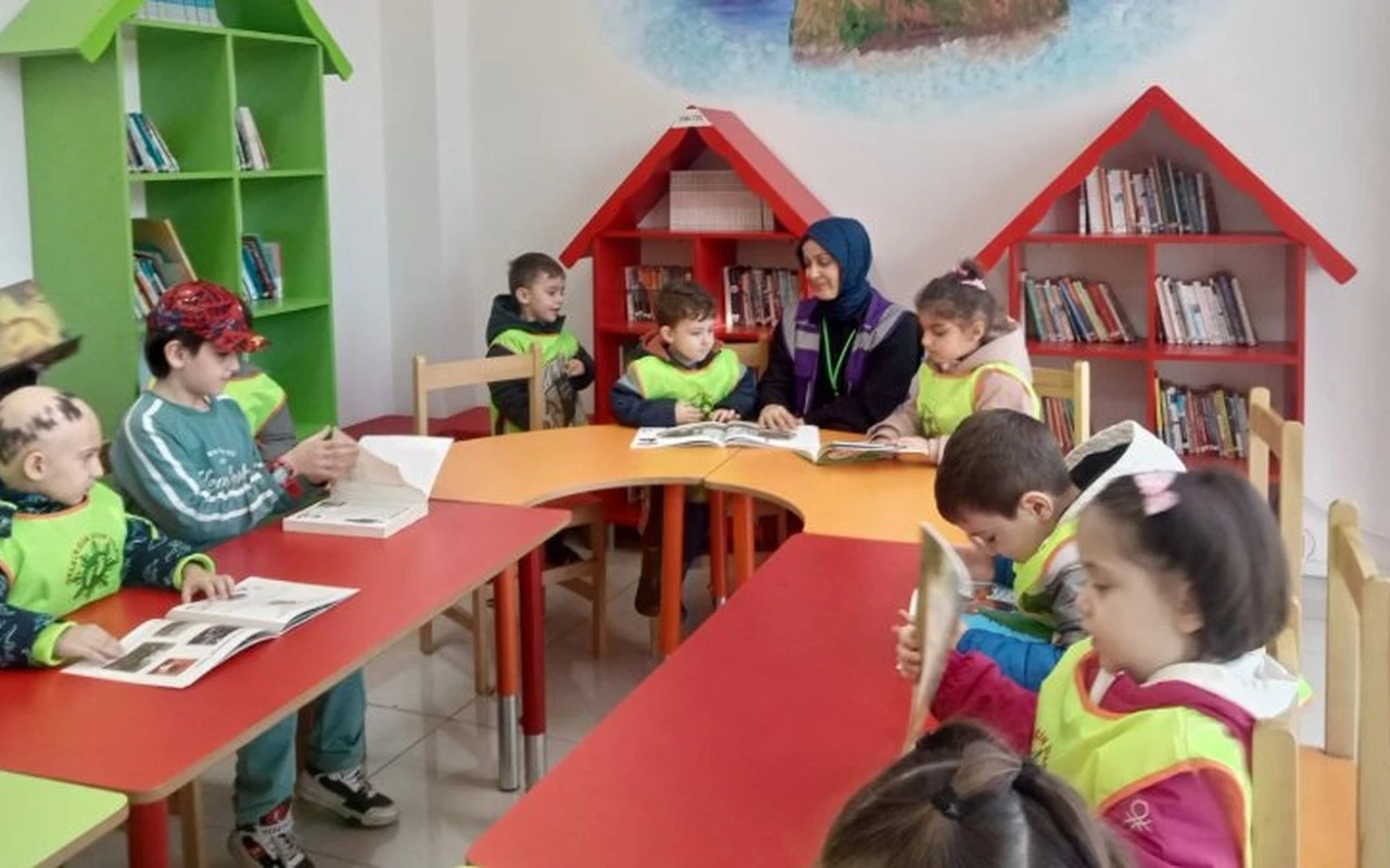 İZGİM anaokulu öğrencilerini ağırladı