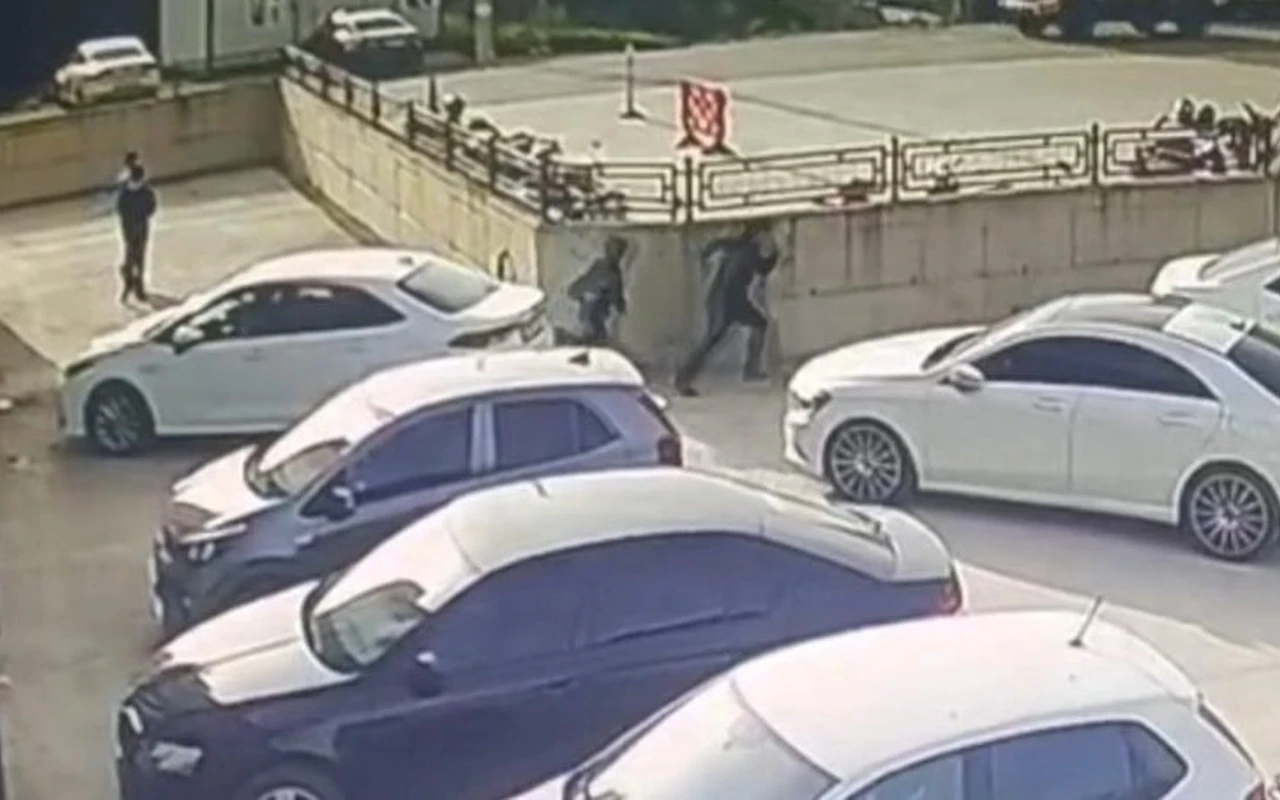 İzmit'te okul bahçesine yorgun mermi düştü