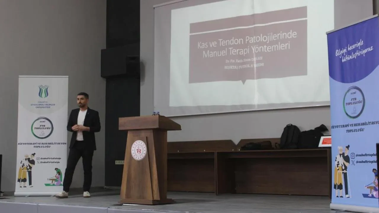 SUBÜ'lü öğrenciler Fizyoterapistler Günü'nde sahaya indi: Kocaeli'de teknoloji, Akyazı'da uzman konferansı